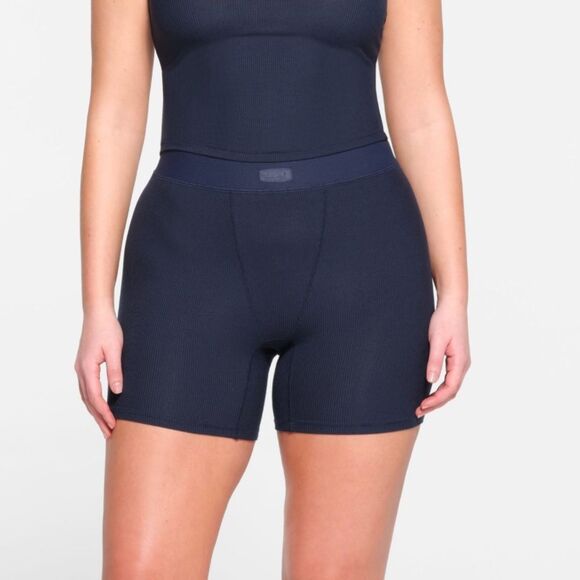 SKIMS Other - SKIMS‎ SOFT LOUNGE BOXER XS Navy NWT in packaging